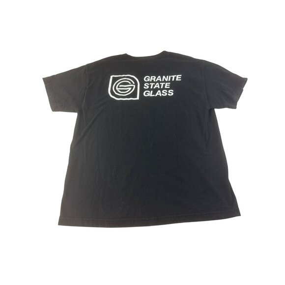 Hanes Granite State Glass T Shirt Vintage New Hampshire Auto Shop L Casual - Picture 2 of 7
